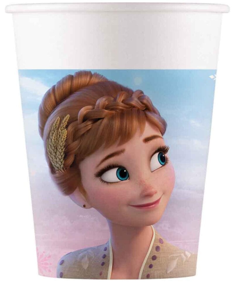 BICCHIERE CARTA 200ML FROZEN II WIND SPIRIT 8 pz