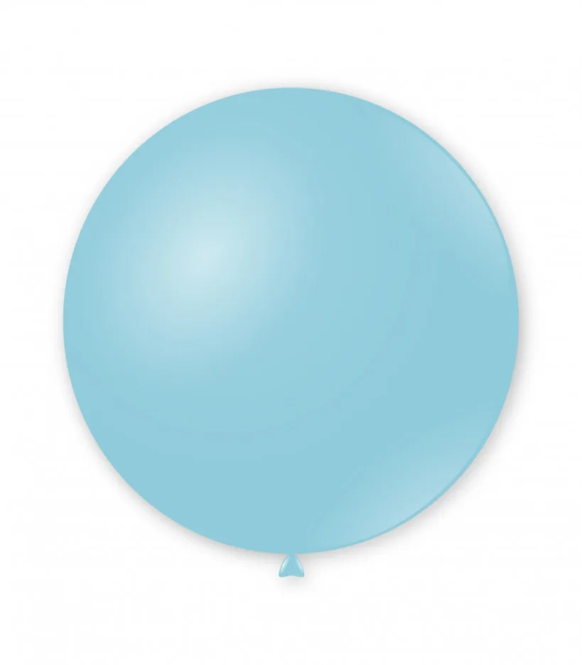 MONGOLFIERA PASTELLO 31''/80CM CELESTE BABY  1PZ
